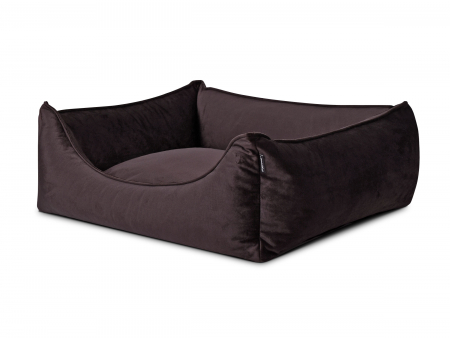 Hundebett Dreamcollection Velvetline braun
