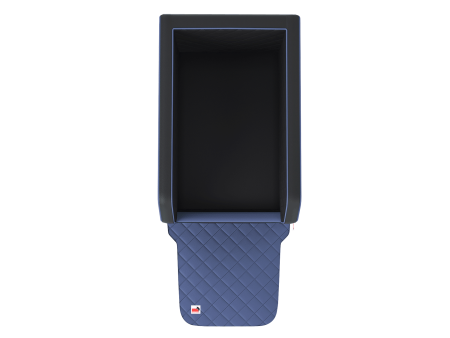 Auto Vordersitz Hundebett Travelmat VS Duo Plus navyblack Gr M