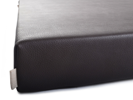 Select+ Hundematte Kunstleder braun 140x100x8 cm-1