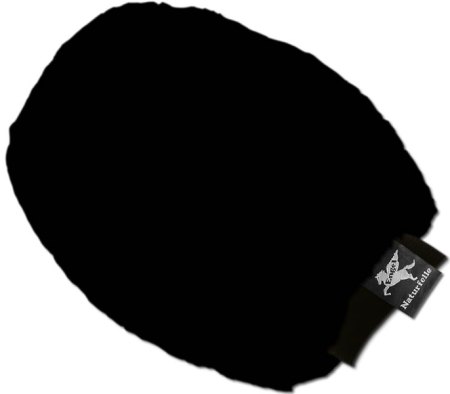 Putzhandschuh Lammfell schwarz