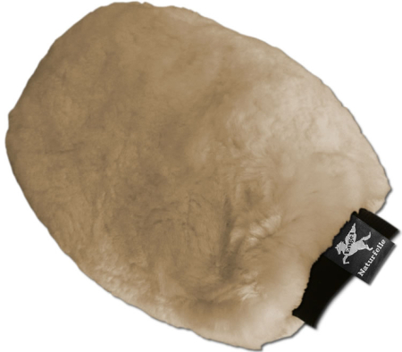 Putzhandschuh Lammfell perl