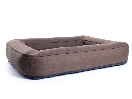 Hundebett Spring Softline 90x70 cm braun