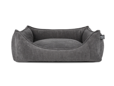 Hundebett Dreamer Cordline 90x70 cm ANTHRAZIT-1