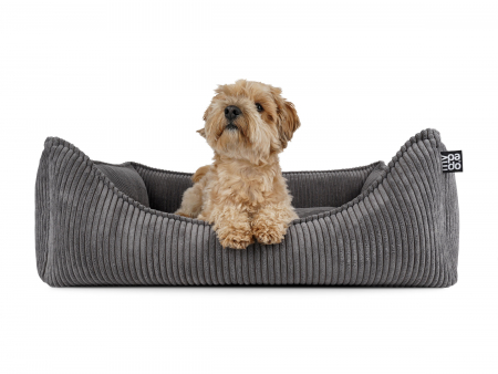 Hundebett Dreamer Cordline 110x90 cm ANTHRAZIT