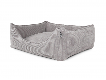 Hundebett Dreamer Cordline 70x50 cm GRAU-3