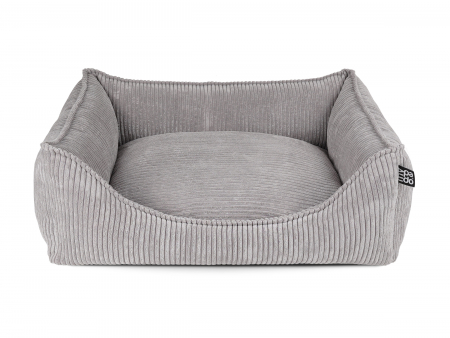 Hundebett Dreamer Cordline 130x110 cm GRAU-4