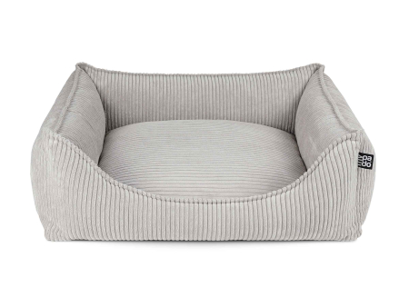 Hundebett Dreamer Cordline 130x110 cm SILBER-4