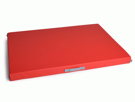 Select+ Hundematte Kunstleder rot 140x100x8 cm