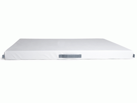 Select+ Hundematte Kunstleder weiss 120x80x8 cm