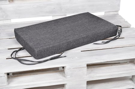 Palettenkissen-Seitenkissen-Softline 72x42x8 grau