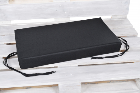 Palettenkissen-Seitenkissen-Softline 72x42x8 schwarz