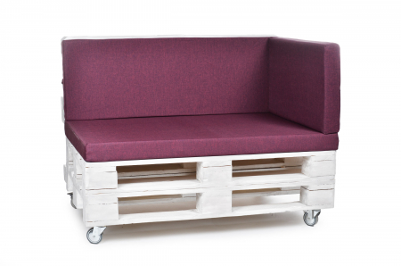 Palettenkissen-Seitenkissen-Softline 72x42x8 violett