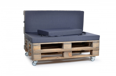 Palettenseitenrückenkissen Sunline Uni 72x42x8 jeans-1