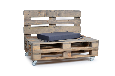Palettenseitenrückenkissen Sunline Uni 72x42x8 anthrazit-2