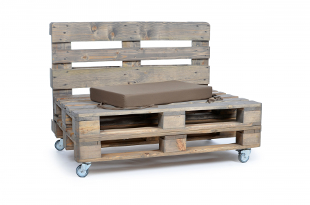 Palettenseitenrückenkissen Sunline Uni 72x42x8 taupe-1