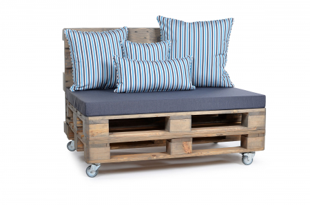 Palettenkissen Sunline Uni 120x80x8 jeans-3