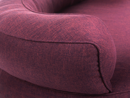 Hundebett Atlanta Softline 130x110 cm violett