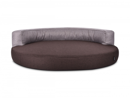 Atlanta Struqturo Hundebett brauncreme 130x110 cm-1