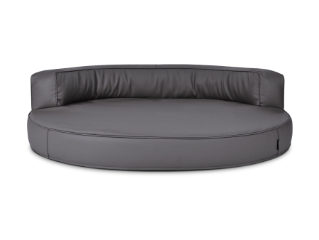 Atlanta Select+ Kunstleder Hundebett taupe 110x90 cm-2