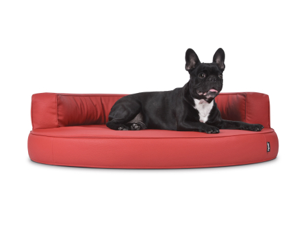 Atlanta Select+ Kunstleder Hundebett rot 70x50 cm
