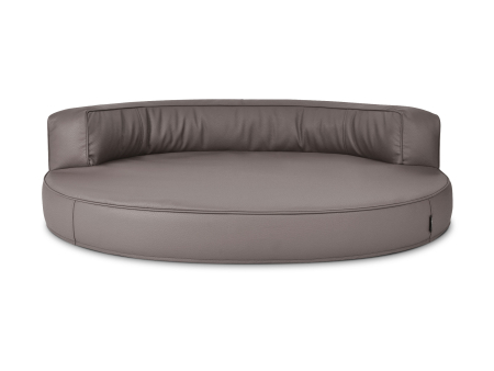 Atlanta Select+ Kunstleder Hundebett taupe 90x70 cm