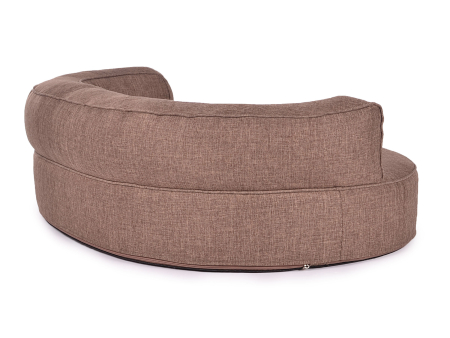 Hundebett Atlanta 110x90 cm hellbraun