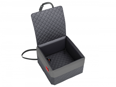 Auto Vordersitz Hundebett Travelmat VS ONE blackgrey Gr M
