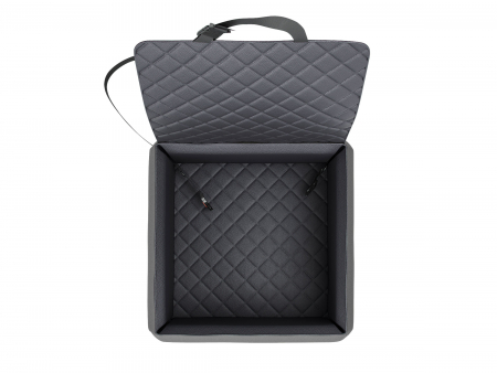 Auto Vordersitz Hundebett Travelmat VS ONE silbverlineblack Gr M