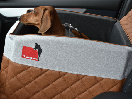 Auto Vordersitz Hundebett Travelmat VS ONE darkwhite Gr M