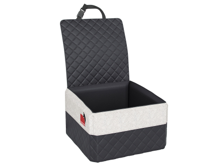 Auto Vordersitz Hundebett Travelmat VS ONE silverlineblack Gr M