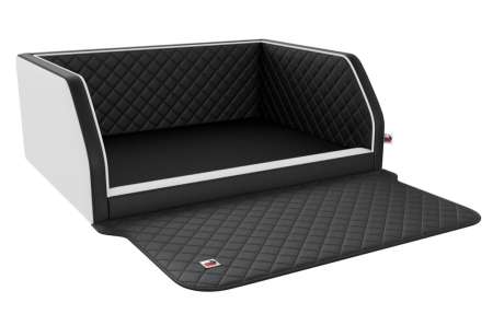 Hunde Autobett Travelmat Duo Plus 110x90 blacksnow