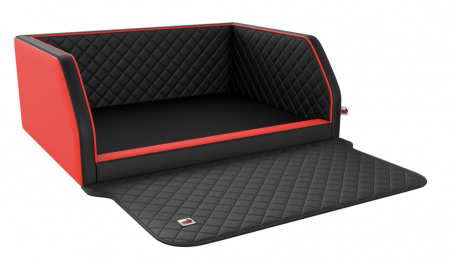 Hunde Autobett Travelmat Duo Plus 100x80 pepperblack