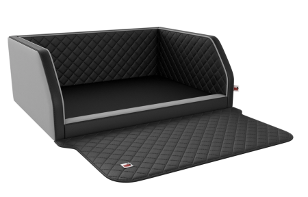 Hunde Autobett Travelmat Duo Plus 110x90 silverlineblack
