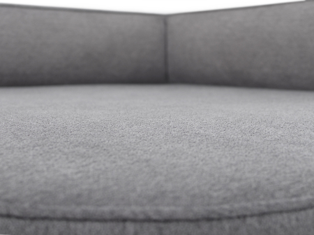 Hundebett Esquina Select+ 100x100 grau-4