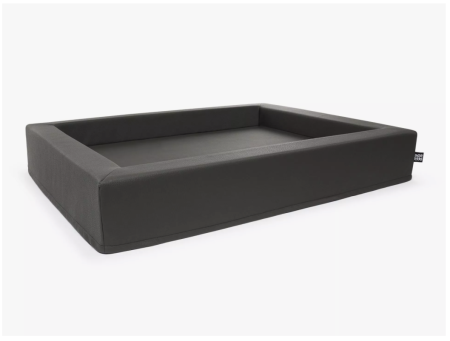Harko Hundebett Kunstleder grau
