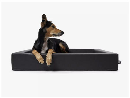 Harko Hundebett Kunstleder schwarz