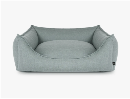 Hundebett Dreamcollection Struqturo 70x50 cm hellblau