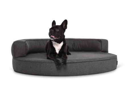 Atlanta Silverline Hundebett anthrazit 90x70 cm