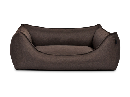 Hundebett Dreamcollection Softline 90x70 cm braun