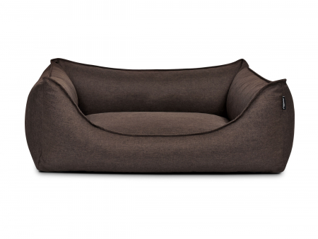 Hundebett Dreamcollection Softline 110x90 cm braun