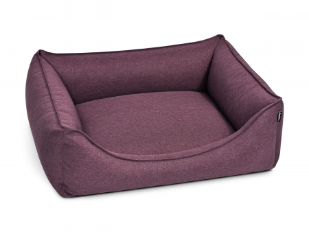 Hundebett Dreamcollection Softline 110x90 cm violett