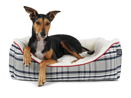 Hundebett_dreamer_checks_marine