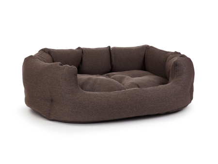 Fancy Hundebett mono braun