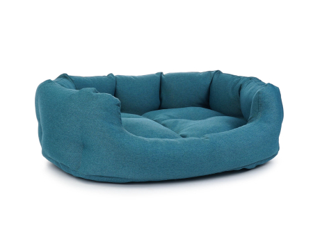 Fancy Hundebett mono tuerkis