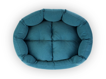 Fancy Hundebett mono tuerkis