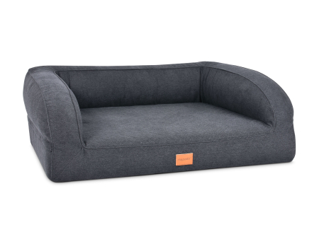 Flo Hundebett Luxuryline anthrazit 70x50 cm-1