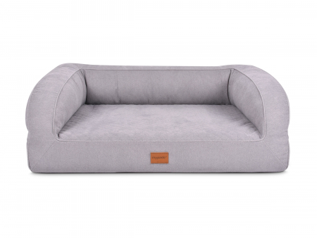Flo Hundebett Luxuryline silber 130x110 cm-2