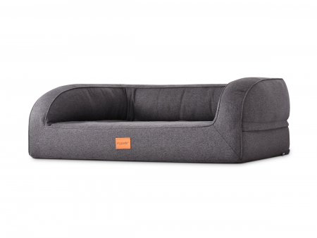 Flo Hundebett Silverline anthrazit 90x70 cm-1