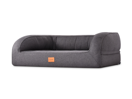Flo Hundebett Silverline anthrazit 110x90 cm-1