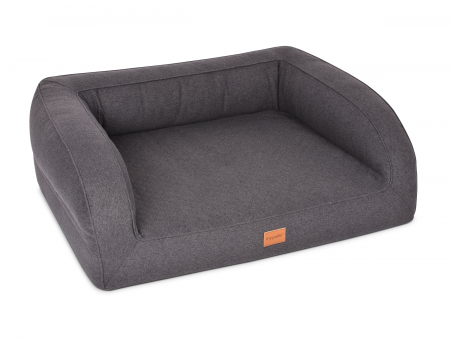 Flo Hundebett Silverline anthrazit 130x110 cm-2